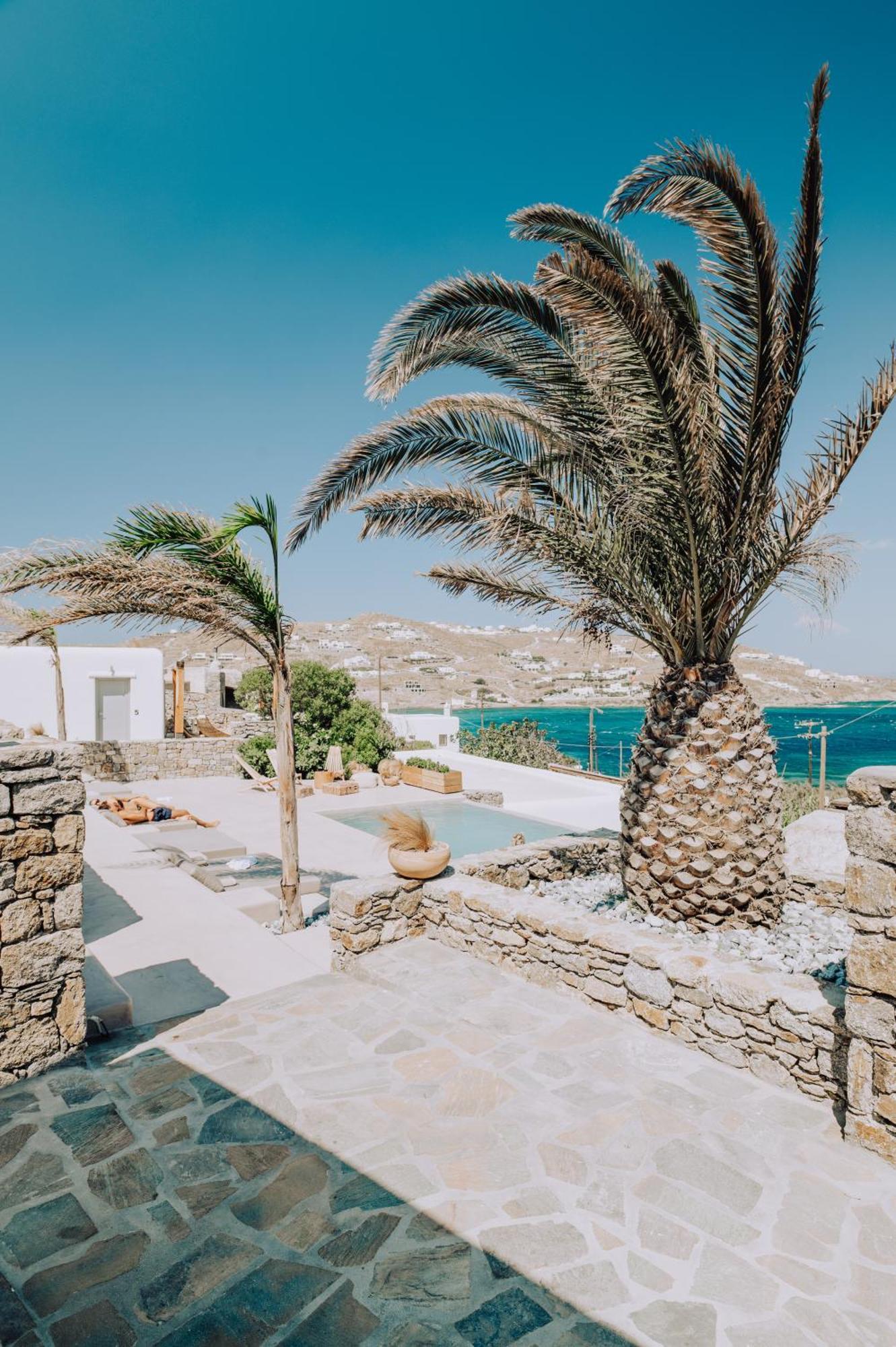 Aelia Mykonos Hotell Ornos  Exteriör bild