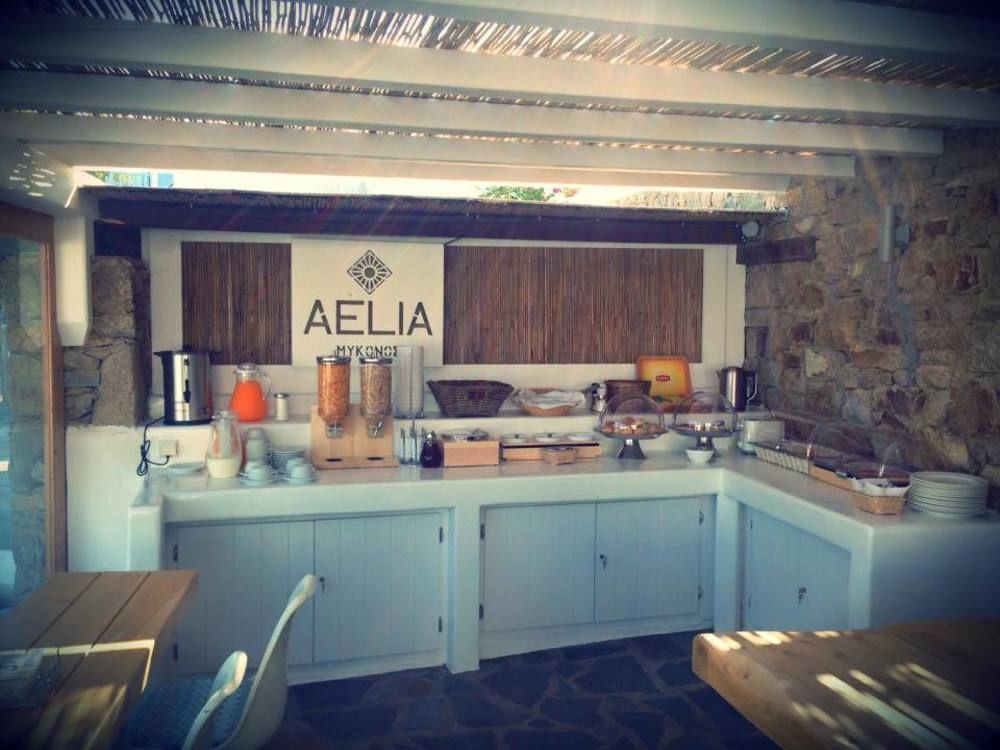 Aelia Mykonos Hotell Ornos  Exteriör bild
