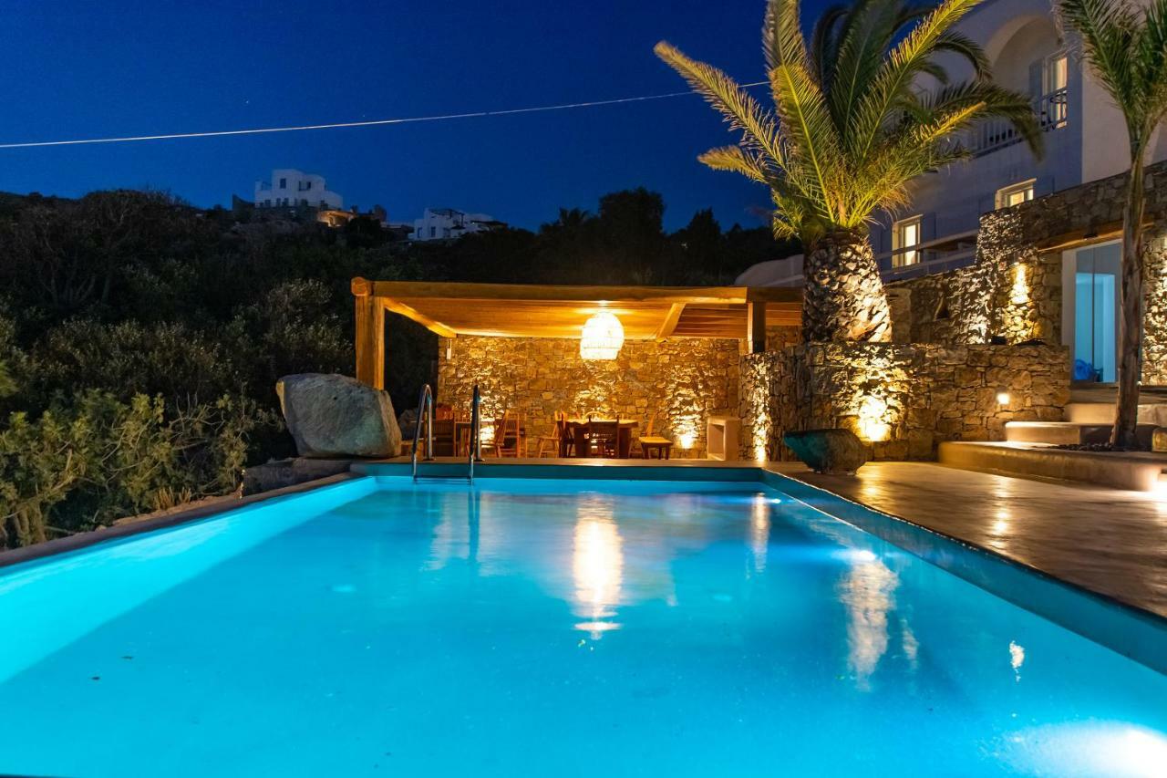 Aelia Mykonos Hotell Ornos  Exteriör bild