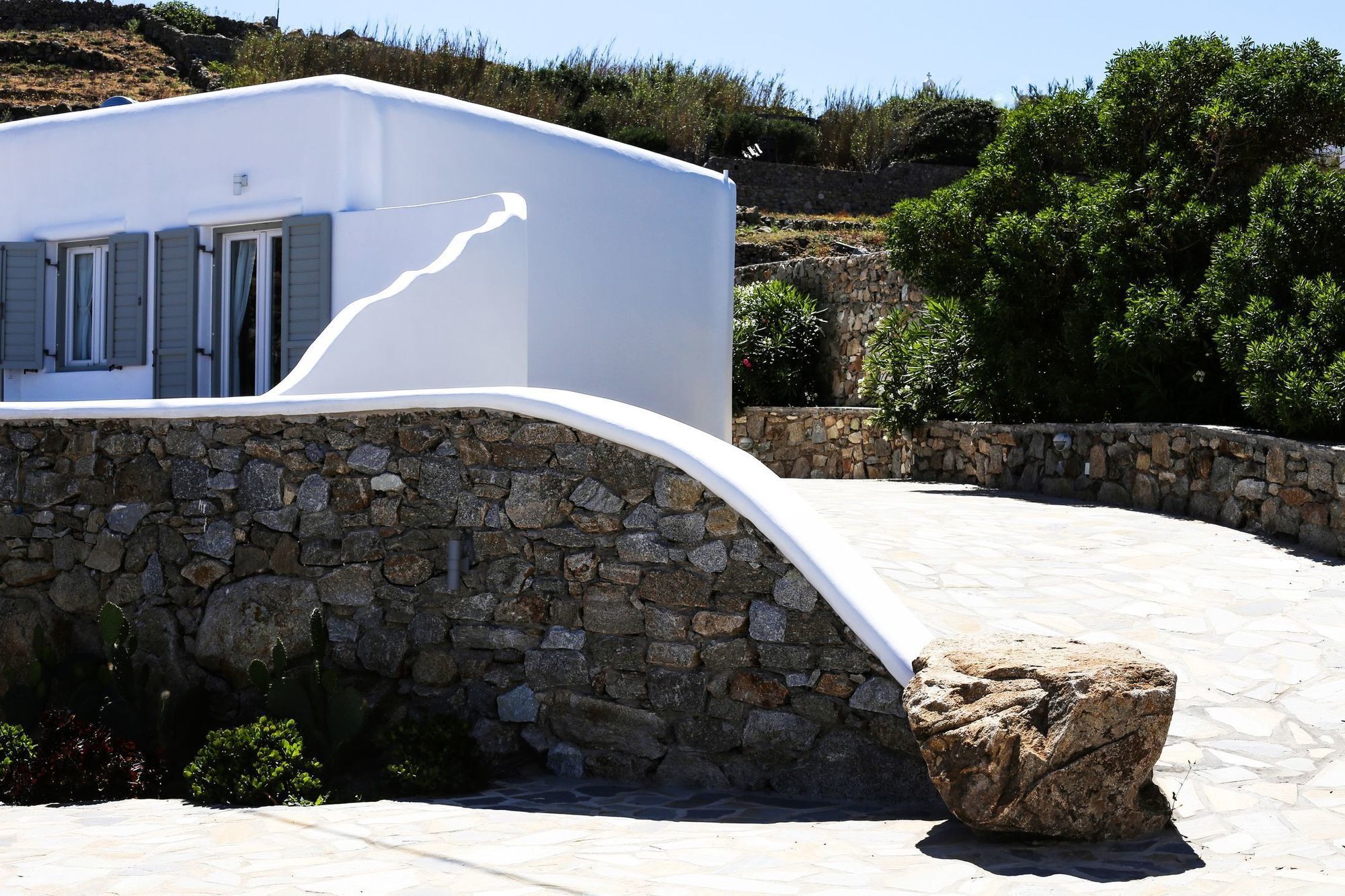 Aelia Mykonos Hotell Ornos  Exteriör bild